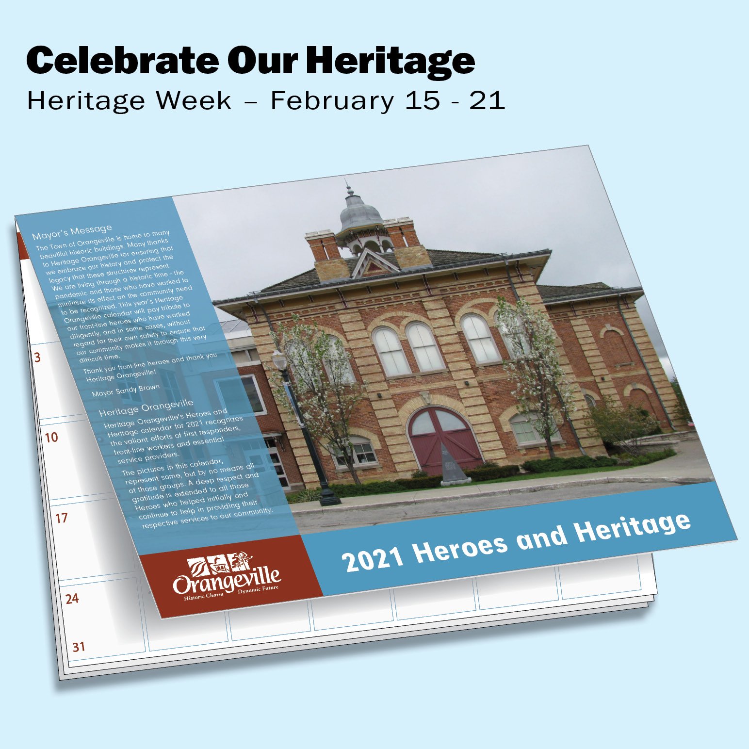 Heritage Week February 15-21, 2021